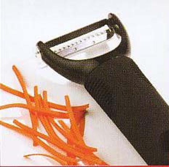 OXO Julienne inoxidabil pentru curățător de curățat, decojitor, oțel, morcovi, brusture etc.