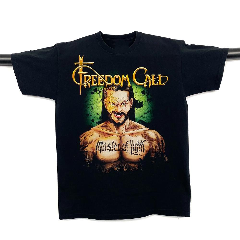Freedom Call Gift For Fans Black T-Shirt Cotton All Size Unisex T-Shirt XXL