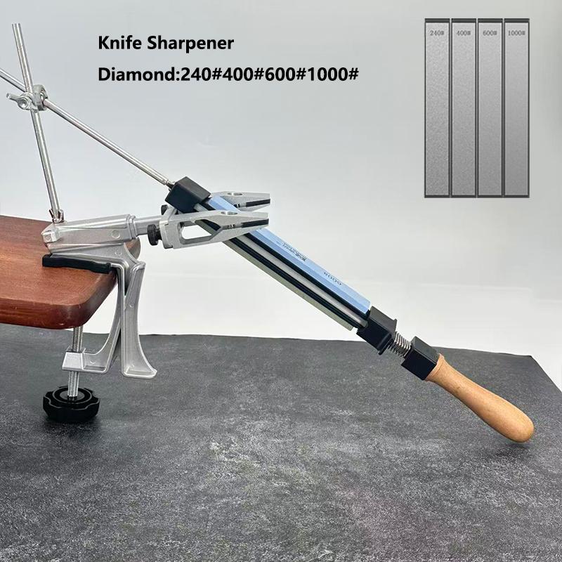 Profesionální brousek na nože s pevným úhlem pro nože Diamantový brousek Brusné nástroje Whetstone Kuchyňské nářadí