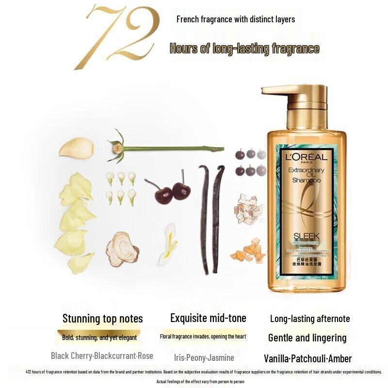 L'Oréal Extraordinary Oil Smooth Shampoo 440ml