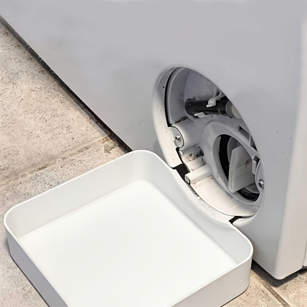 3D Printed Washing Machine Drainage Tray Set, Leak Proof Water Catch Pan for Laundry Machine