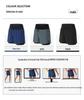 Men's Double-Layer Outdoor Multi-Pocket Fitness Shorts