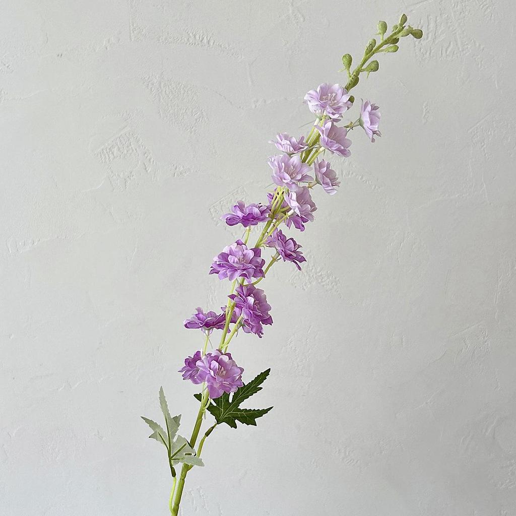 Larkspur Hyacinth Retro Floral Decor: Floor-Standing European-Style Faux Flowers for Home, Wedding, and Photography Props