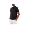 Emporio Armani Solid Color Round Neck Drop Shoulder Casual Short Sleeve T-Shirt Men tops Black 3D1TN3-1JOCZ-0966