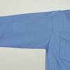 Pracovní dlouhé stříbrné L [Midori Anzen] oblečení, rukáv, halenka, unisex, antistatické, G341, top, šedá,
