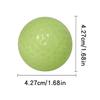 3/5Pcs Reusable Fluorescent Golf Balls  Bright Night Luminously Golf Balls Portable Glow Golf Balls for Training Hitting
