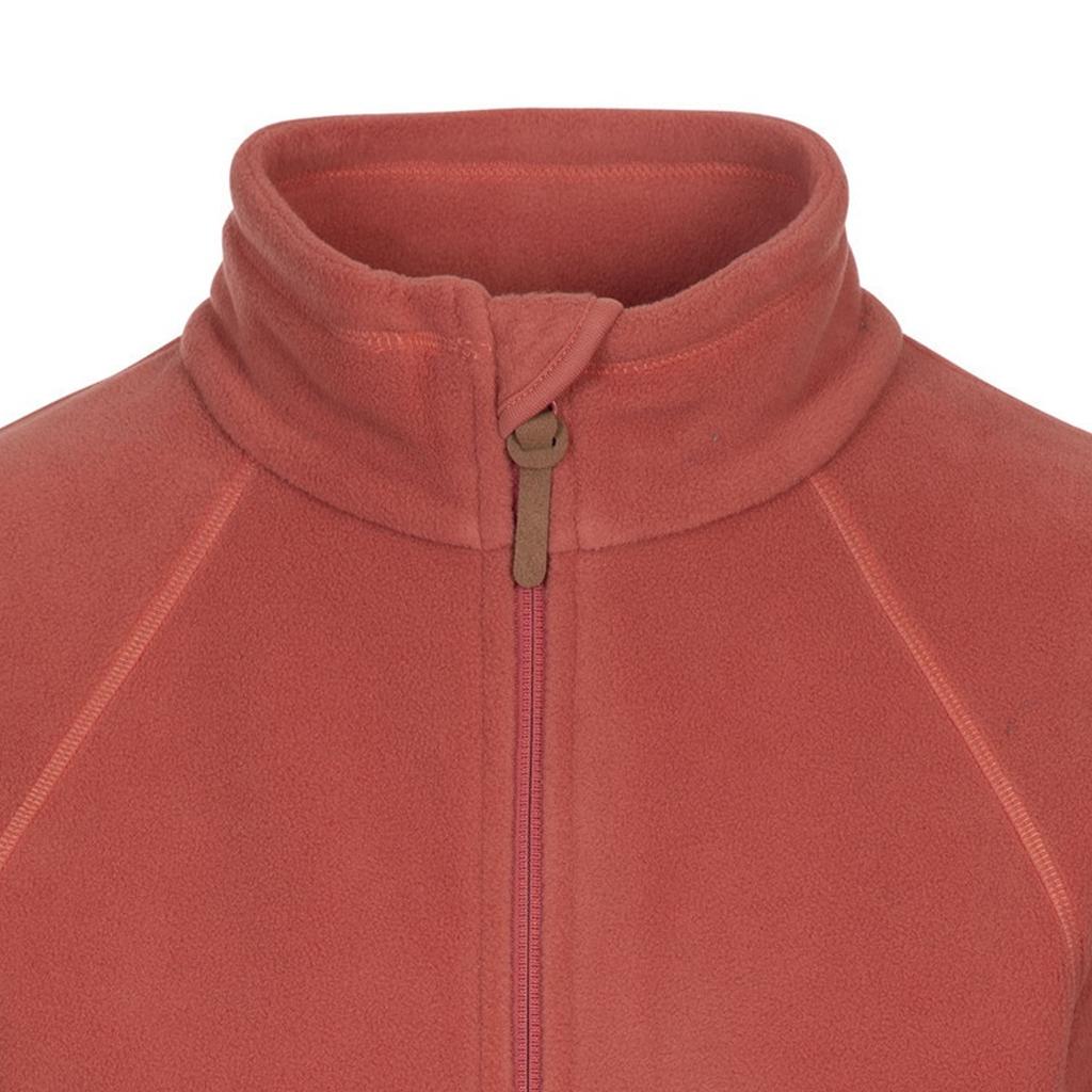 Womens/Ladies Trouper Leather Trim Fleece Jacket