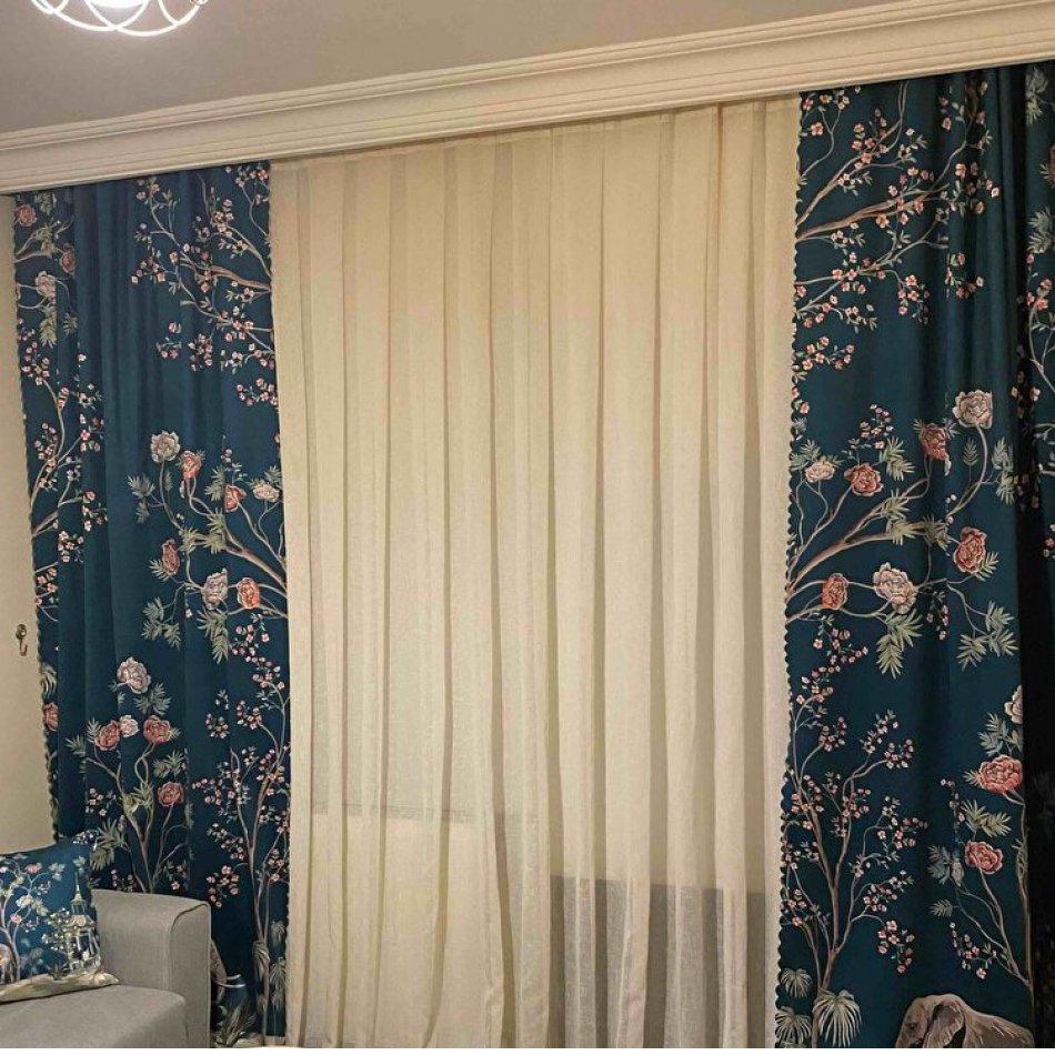 Cortina de fundal din catifea imprimata digital 140 X 270 cm