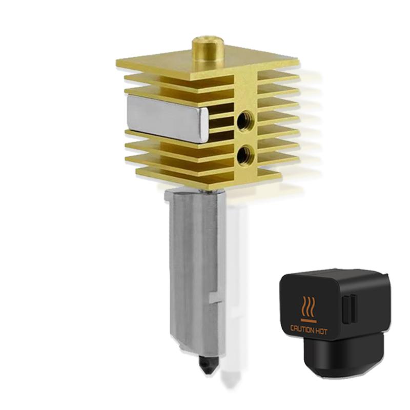 New Upgrade 3D Printer Parts Hotend Kit for Bambu Lab A1 A1 Mini Fast Speed Hot End Brass Heat Sink Hardened Steel Nozzle 0.4mm
