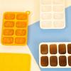 Silicone Ice Cube Tray with Lid 8 Cavities Easy Release Summer Refrigerator Cocktail Whiskey Ice Maker Press Mold Kitchen Supplies