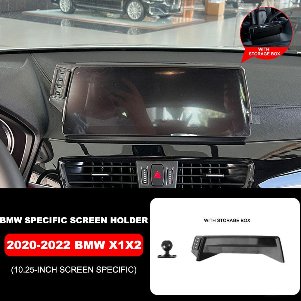 Für BMW X1/X2/X3/X4/X5/X6/X7/1/3/4/5/6/7 Serie Auto Handyhalterung Zentralsteuerung Feste Halterung Navigationsbildschirm Halterung