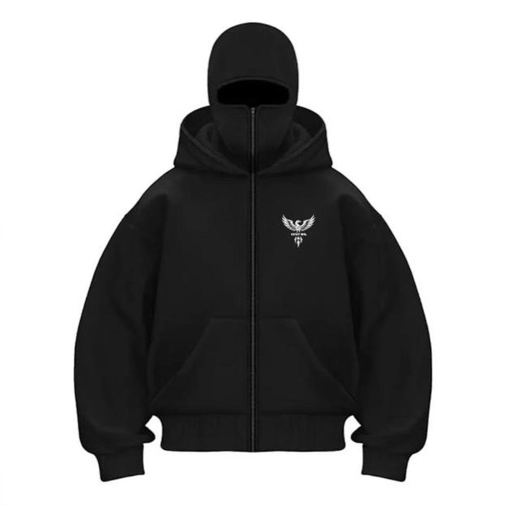 

Harajuku High Street Casual Pullover Hoodie Jacket - Classic Streetwear Style XL