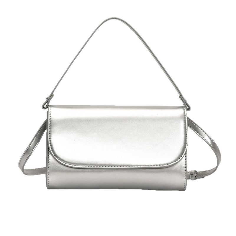 Torebka damska w jednolitym kolorze, nowa moda, casualowa, wszechstronna, do dojazdów do pracy, na ramię, listonoszka