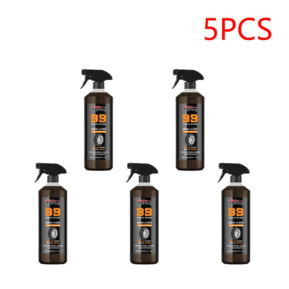 Automobil Radreiniger 120ml Kraftvoller Bremsenreiniger Spray Autowäsche Radreinigungs-Spray zur Reinigung von Rädern und Reifen