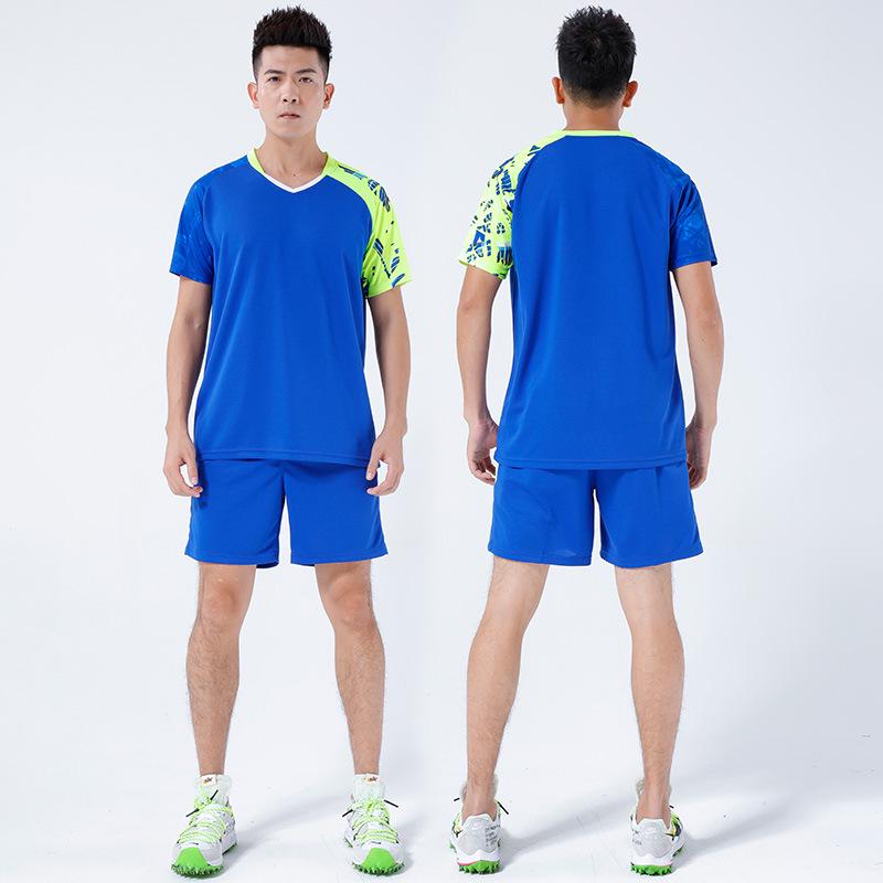 Breathable Team Volleyball & Badminton Competition Uniform Set with Custom Printing