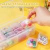 1Set Diamond Painting Plastic Storage Box DIY Nail Art Jewelry Earring Storage