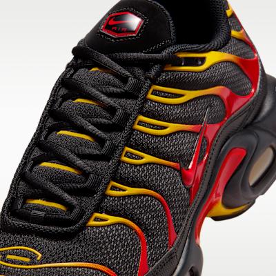 Nike Air Max Plus Black University Gold Red