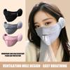 Wind proof Earmuffs Warm Fleece Ear Protections Breathable Mask Winter Outdoor Riding Half Face Mask Winter Warm Scarf
