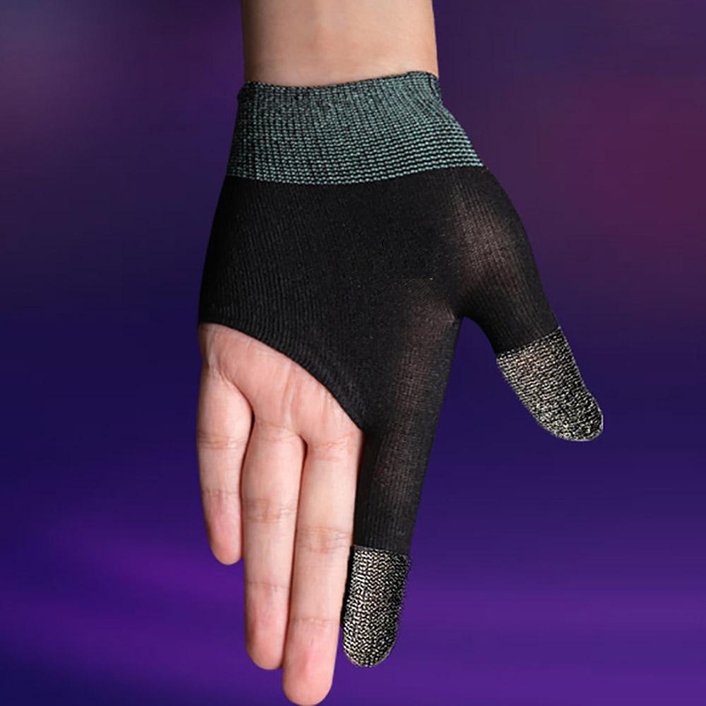 1Pair Finger Pads Sleeves for PUBG Games Smartphone Tablet