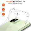Vier-Ecken stoßfestes TPU für OnePlus 15R One Plus 15 Schutzhülle Transparente Rückschale Rahmen