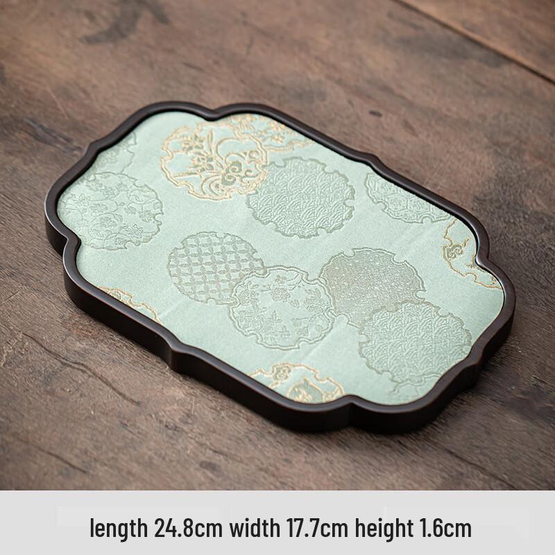 New Chinese Style Walnut Dry Bubble Tea Tray Far Mountain Style