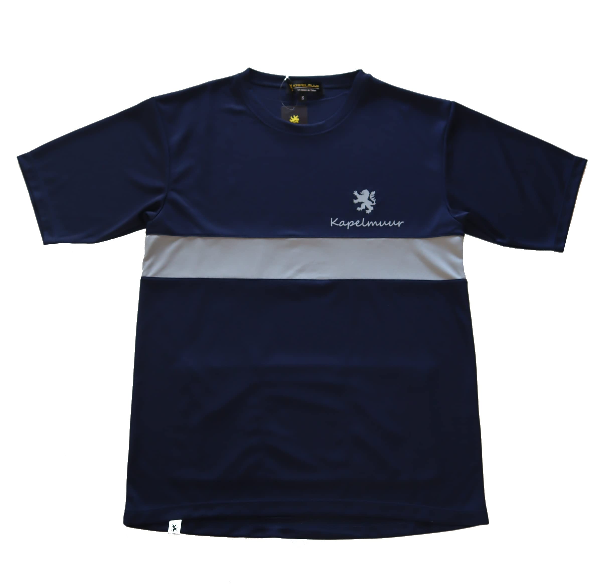 

Arcoba Футболка для сухой езды, Повседневная велосипедная джерси, Короткий рукав, Задний карман, Велосипедный топ, Одежда для улицы, Темно-синий, Размер L