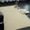 Elegant Retro Non-slip Door Mat - Wear-resistant, Cuttable Polypropylene