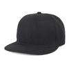 Spring/Summer Trendy Unisex Polyester Flat Brim Hat with Embroidered Logo - European & American Style