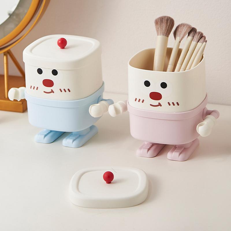 Niedlicher Schreibtisch-Stifthalter für Studenten, Multifunktionale Aufbewahrungsbox, Hohes Erscheinungsbild, Aufbewahrung von Kinder-Schreibwaren mit großem Fassungsvermögen