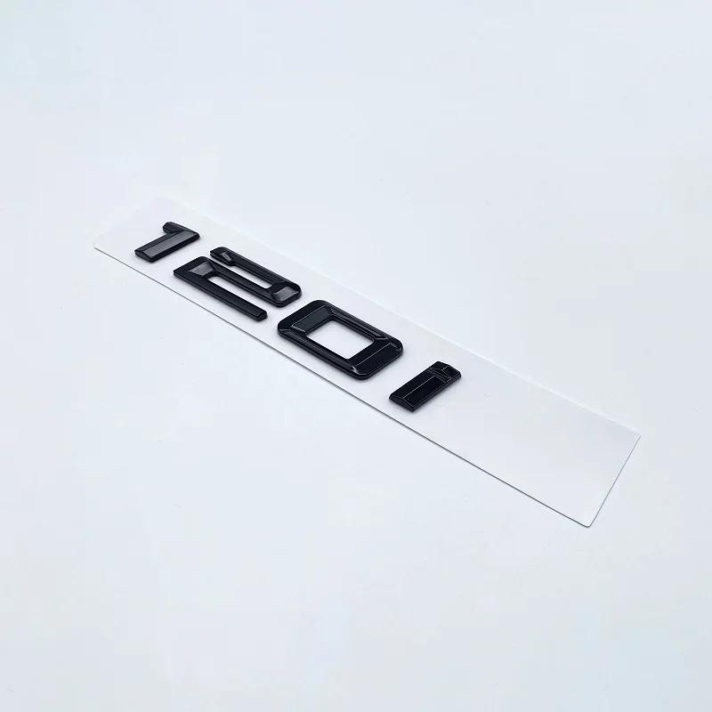 116i 118i 120i 125i 130i 135i Car Rear Boot Emblems Number Letter Badge for BMW 1 Series E81 E82 E87 E88 F20 F21 Glossy Black