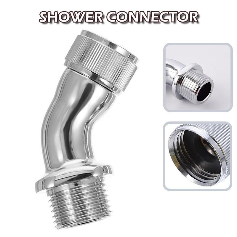 Shower Extension Arm Universal Shower Head Elbow Adapter G1/2 Connections Shower Shower Head Extender