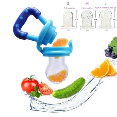 Baby Nipple Pacifier Fresh Food Fruit Milk Nibbler Feeder Kids Pacifier Feeding Safe Baby Supplies So