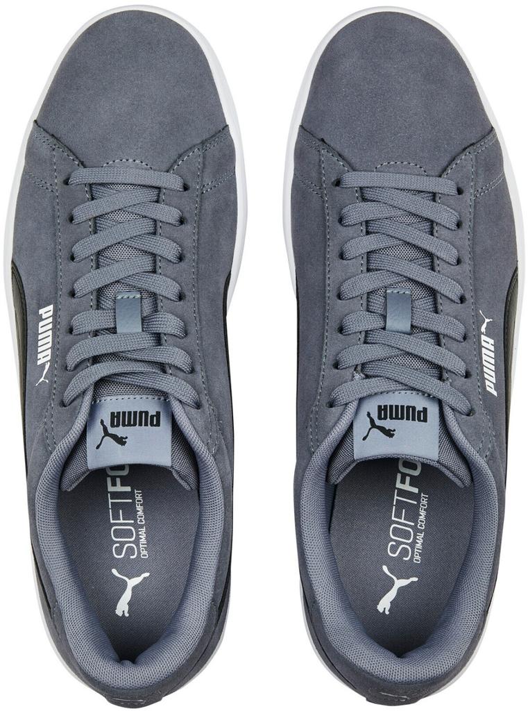 Кроссовки Puma Smash 3.0 gray tile/puma black/puma white