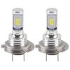 2Pcs 80W 6000K Universal H7 LED Car Fog Lights Lamp White 12V