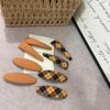Korean Orange Plaid BB Hair Clip - Cute & Versatile Accessory