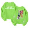 Children's Fashionable Lightweight Long-sleeved Round Neck Pullover With Pockets Printed Pullover