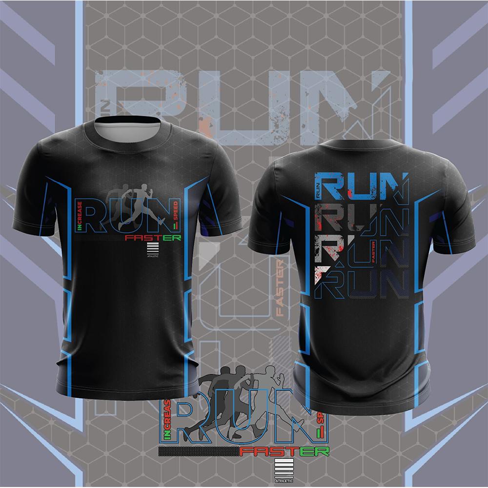 Camouflage Splatter Paint T-Shirt Men's Midnight Run Quick-Dry Sports Tee Breathable Mesh Crew Neck Short Sleeve Top