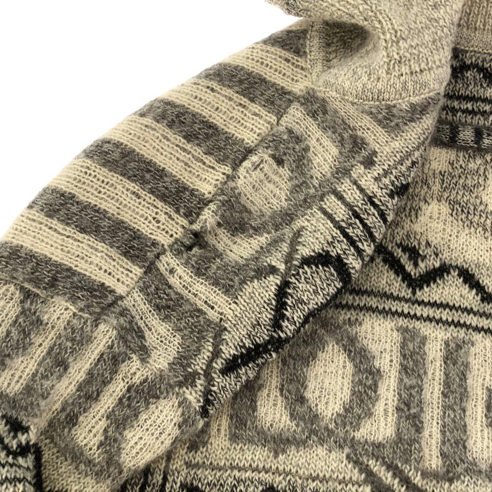 JACKSTONE 80s 90s Made In Italy Old Overall Handle Long Sleeve Turtleneck Sweater Men's Used