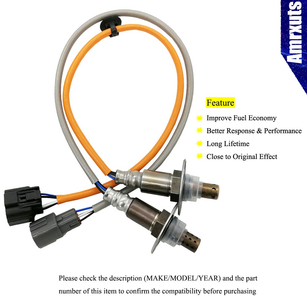 

Amrxuts 2Pcs 234-9123 234-4445 Upstream Downstream Oxygen Sensor for Subaru 2006-2011 Impreza 2006-2009 Legacy 2006-2010 Forester 2006-2009 Outback