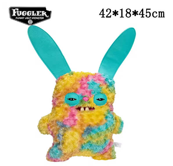16 Inch Ugly Teeth Monster Plush Toy Kawaii Big Pillow Cute Doll Gift For Halloween Birthday