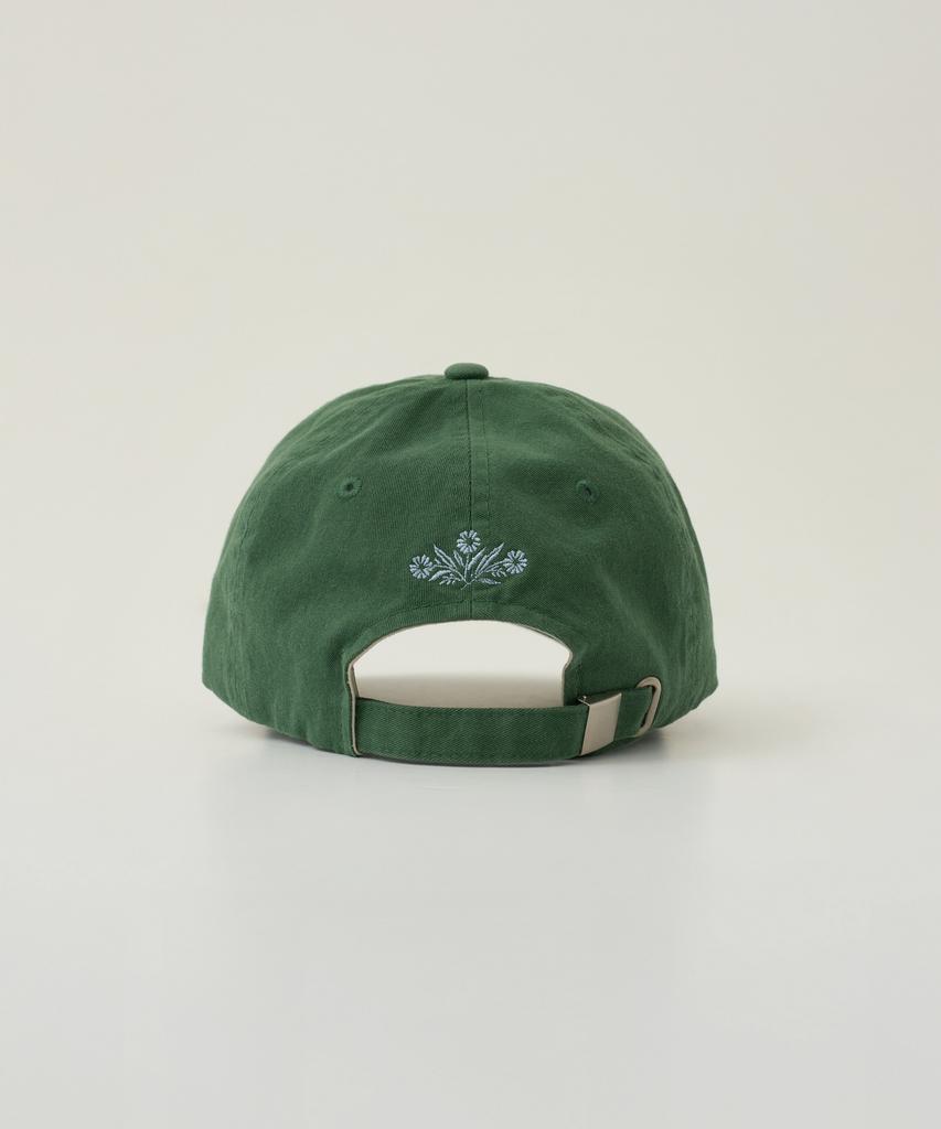 Ssettette Signboard Applique Ball Cap_Green