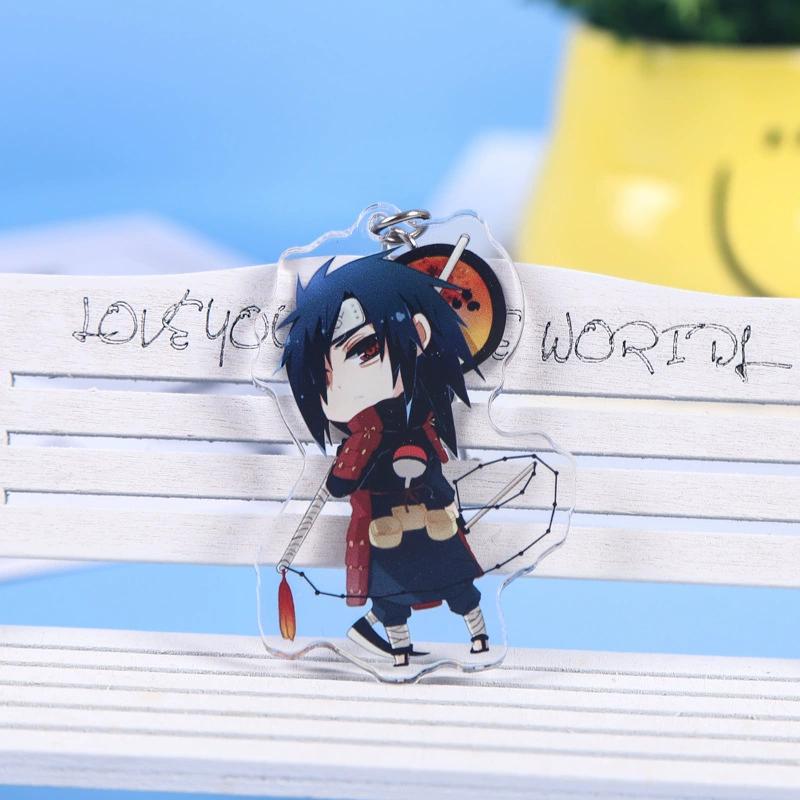 Accesorii pentru breloc acrilic Naruto Anime Uzumaki Breloc cu desene animate Naruto