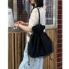 The Drawstring Bow Bucket Bag Is Cute and Sweet A Single-shoulder Handbag for The Armpits
