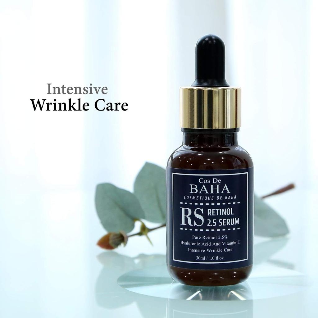 Cos De BAHA RS, Retinol 2.5 Serum, 1 Fl Oz (30 Ml)