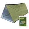 Outdoor Heat Insulation First Aid Radiation Protection PE Aluminized First Aid Blanket Simple Emergency Double Waterproof Tent