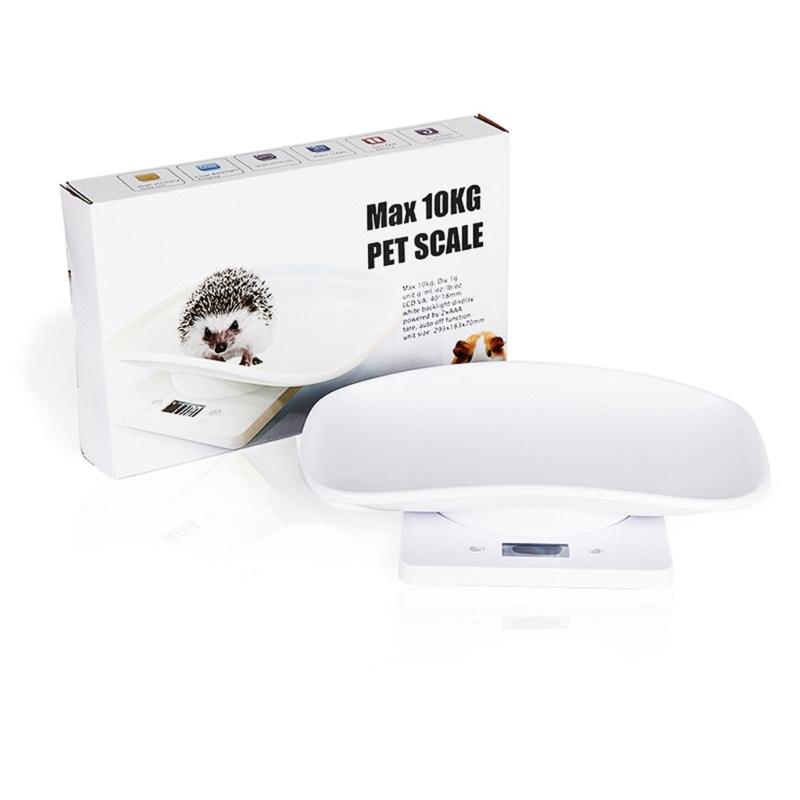High Precisions Digital Pet Scale With 1g-15kg Capacity For Small Animals And Kitchen Use LCD Display Auto Off Function