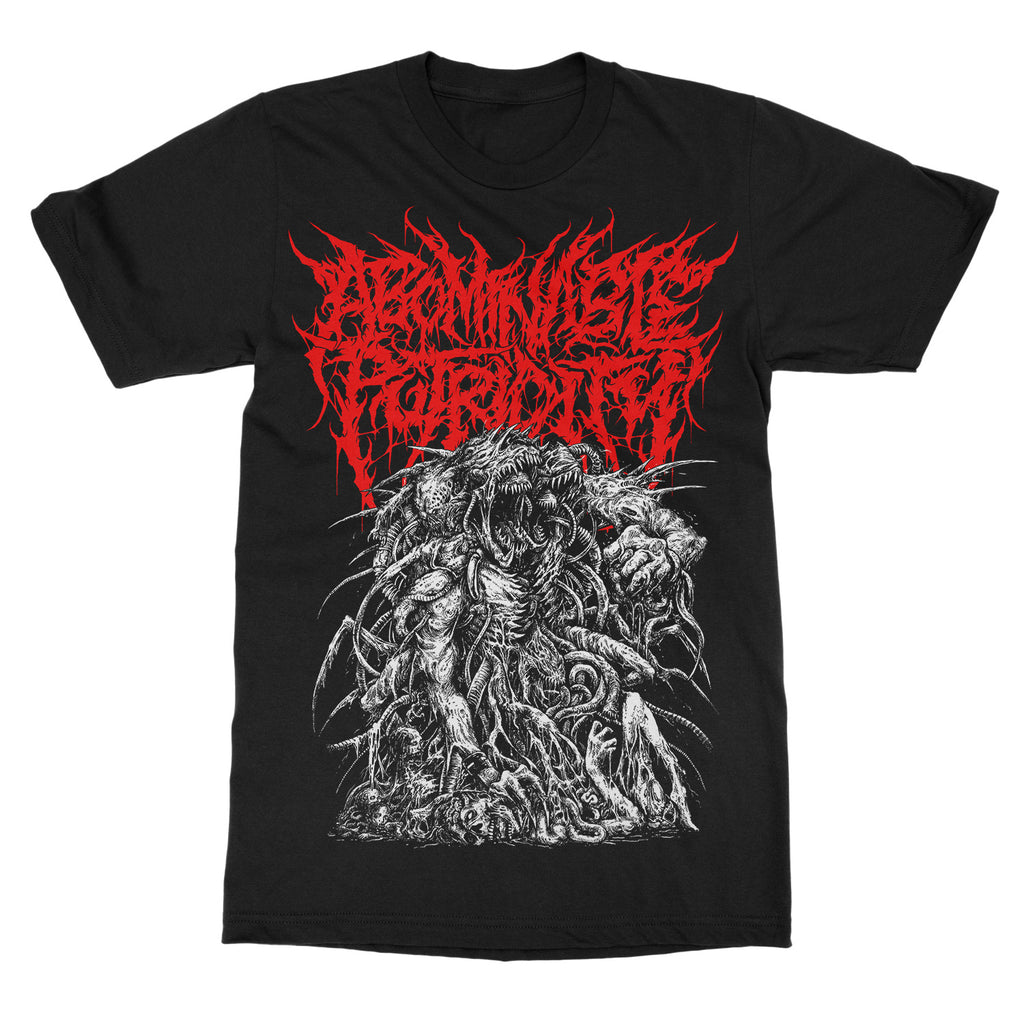Neues ABOMINABLE PUTRIDITY Band Grafik Baumwolle T-Shirt Unisex Sommer Kurzarm Mode Marke T-Shirt Luxus Freizeit Vintage Retro Oberteil