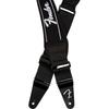 [Fender] Musical Instrument Strap Swell™ Neoprene Logo Strap, Running Logo, 2.5" Made in Canada
