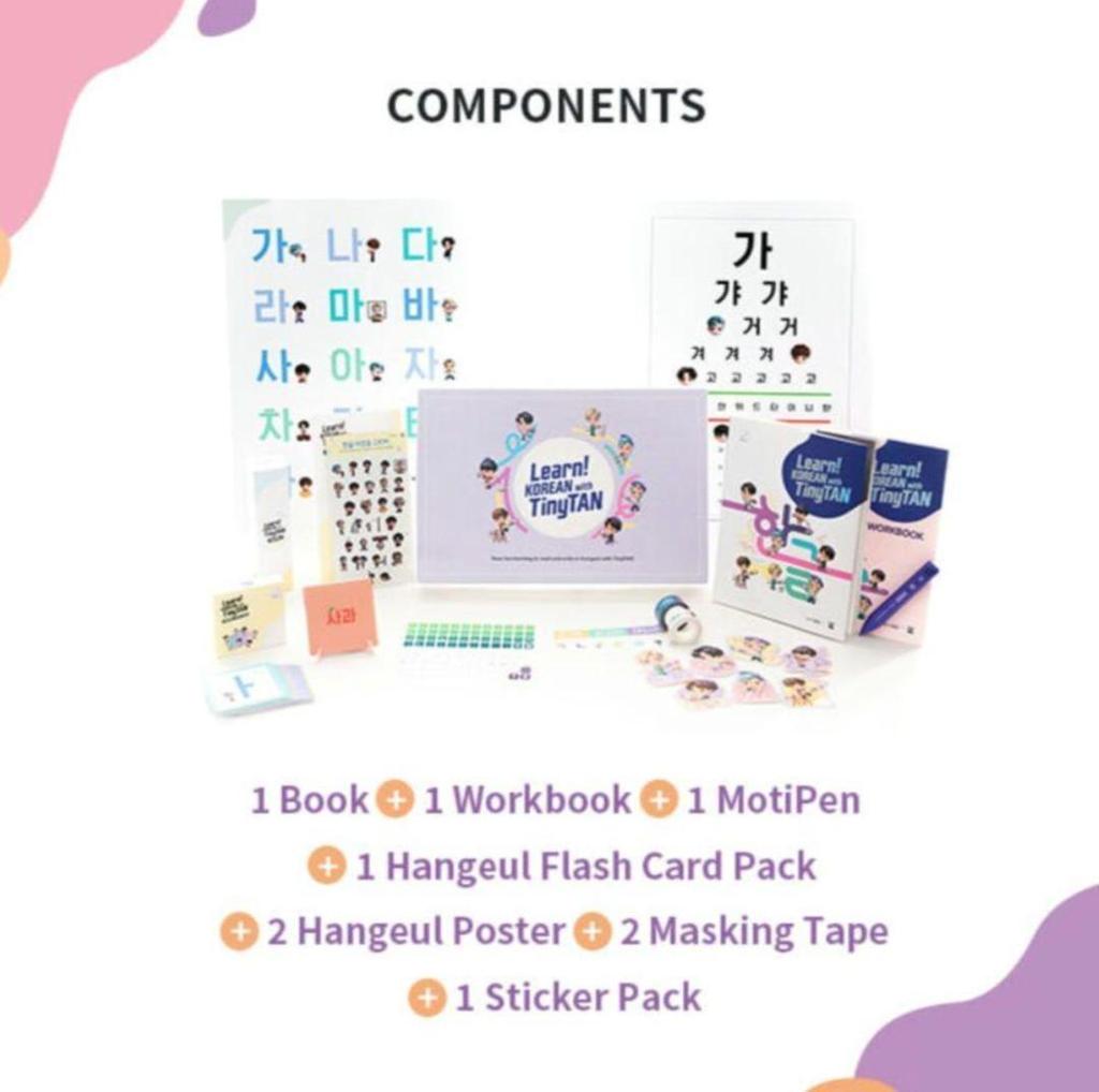 [USED] BTS Learn! KOREAN with TinyTAN
