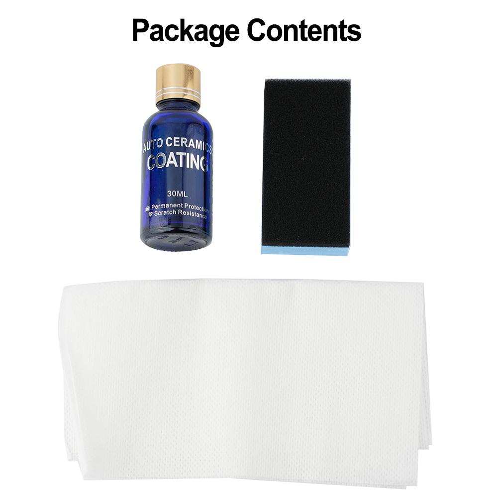 1set MR-FIX 10H Auto Nano-Crystalline Coating Ceramic Superhydrophobic Glass Maintain Glass Scratch Repair Kit
